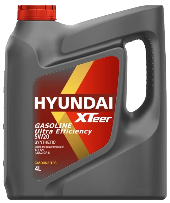 Моторное масло Hyundai XTeer Gasoline Ultra Efficiency 5W-20, 4л